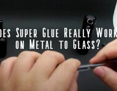 does super glue work on metal