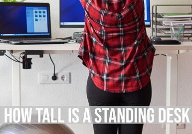how tall is a standing desk