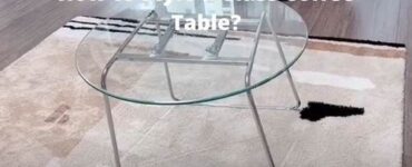 how to style a glass coffee table